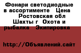 Фонари светодиодные в ассортименте › Цена ­ 35 - Ростовская обл., Шахты г. Охота и рыбалка » Экипировка   